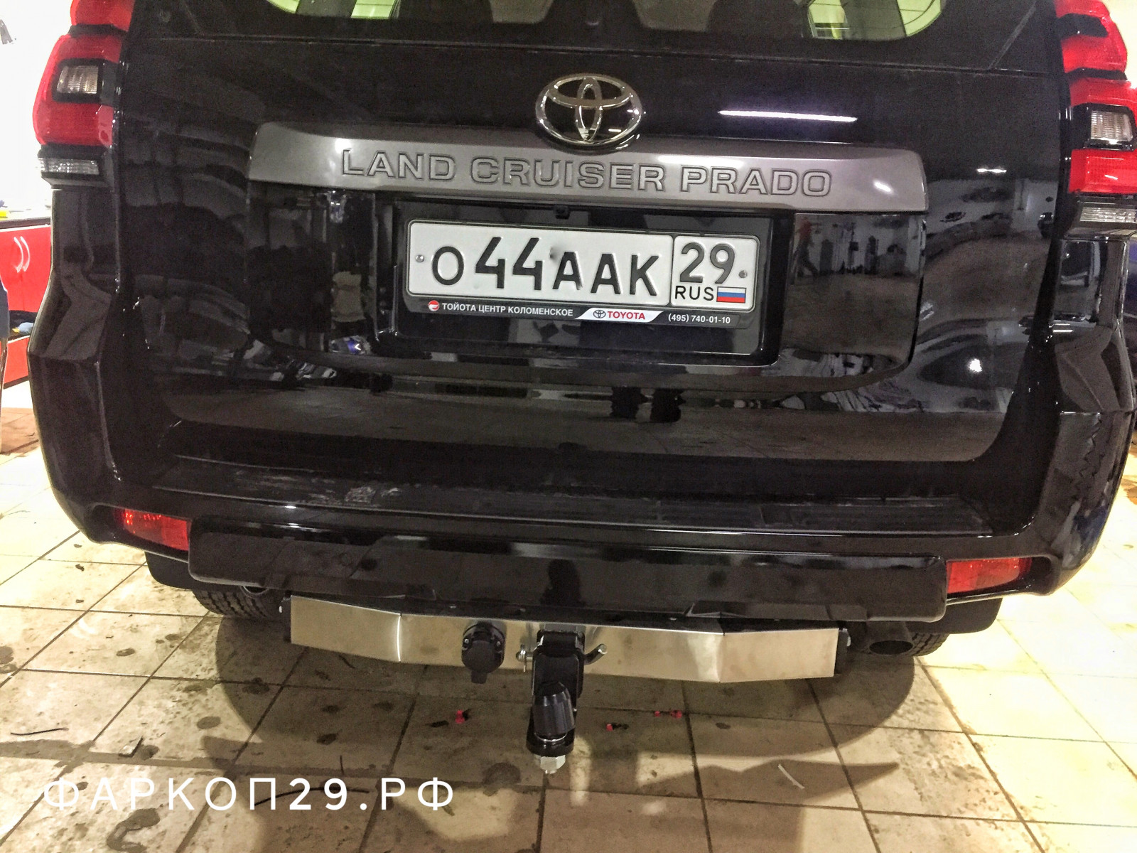 Фаркоп / съемный квадрат / Toyota LAND CRUISER PRADO 150 с 2009 « Каталог «  фаркоп29.рф